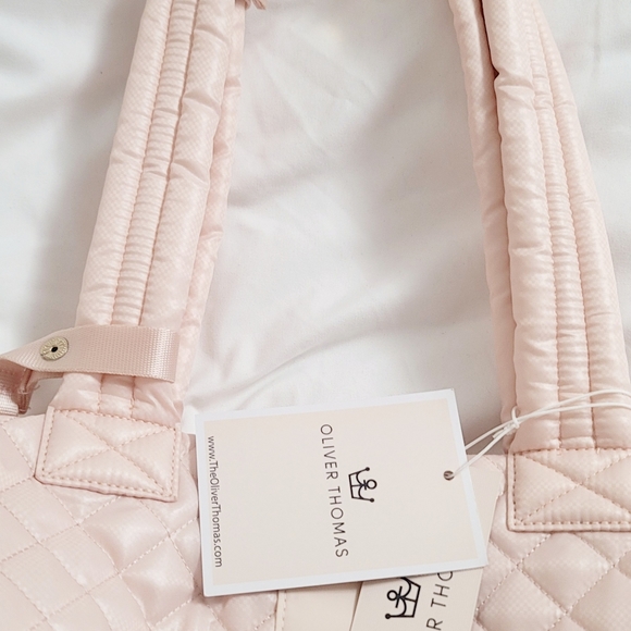 NWT Peloton Oliver Thomas Bag Breast Cancer Awareness Edition - Picture 6 of 10